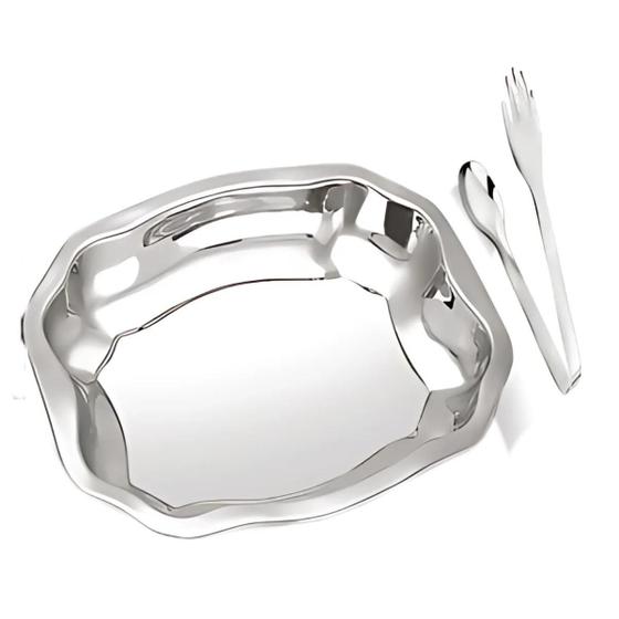 Imagem de Kit Saladeira Com Pegador Inox - Ad
