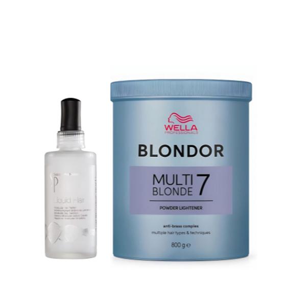 Imagem de Kit Salão Pó Blondor + SP Liquid Hair