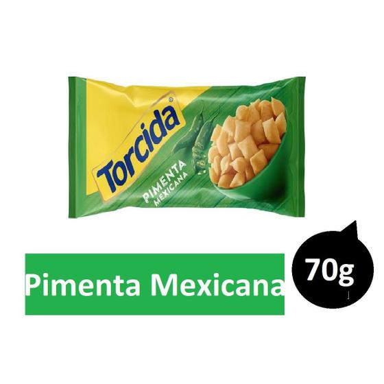 Imagem de Kit Salgadinho Torcida Pimenta Mexicana Com 10 Unidades 70G