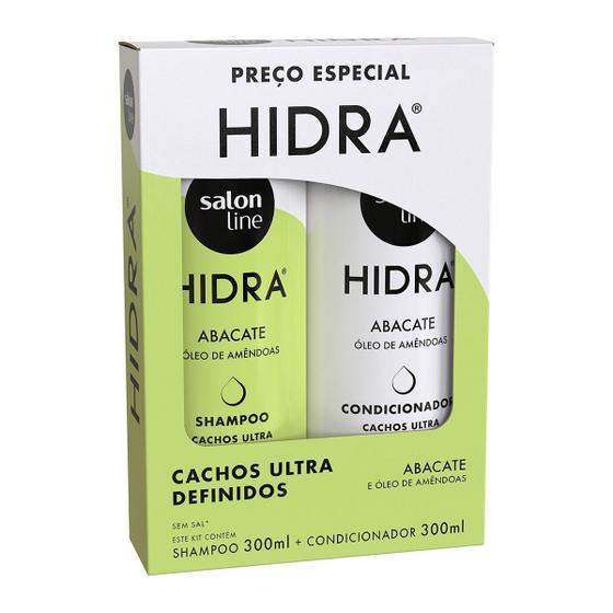 Imagem de Kit Salon Line Hidra Cachos Ultra Deflinidos Shampoo + Condicionador 300ml