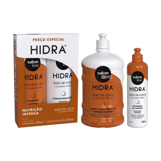 Imagem de Kit Salon Line Hidra Coco - Muito mais nutrição para seu cabelo