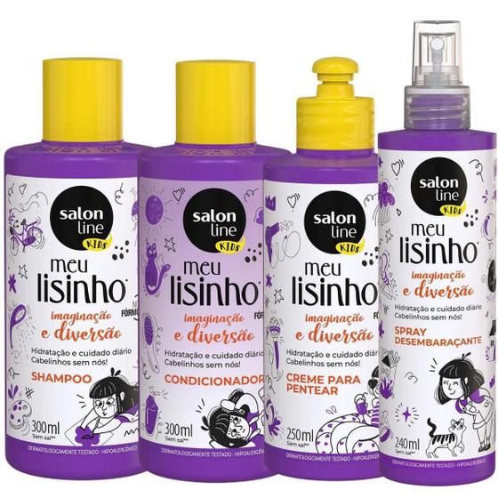 Imagem de Kit Salon Line Kids Meu Lisinho Imaginação E Diversão C/4