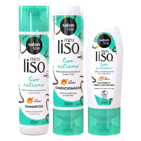 Imagem de Kit Salon Line Meu Liso Extremo C/3