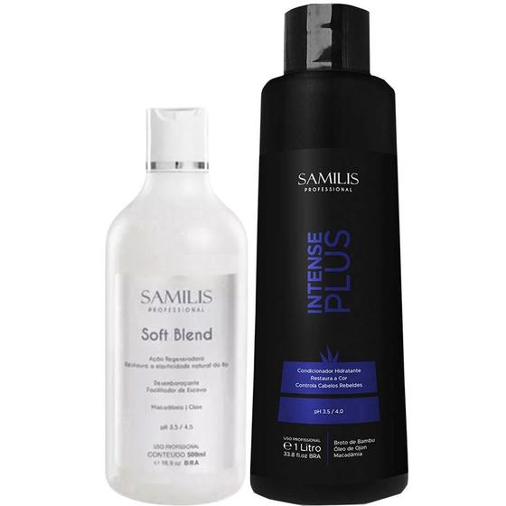 Imagem de Kit Sanliss Progressiva Intense Plus Selagem Capilar 2500 Ml