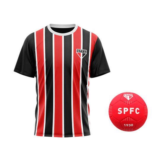 Imagem de Kit São Paulo Infantil Oficial - Camisa Change + Bola Red