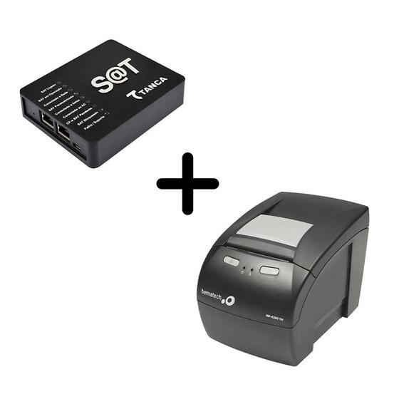 Imagem de Kit SAT Tanca TS-1000 e Impressora Bematech MP-4200 HS Full (Ethernet, USB e Serial) com Guilhotina