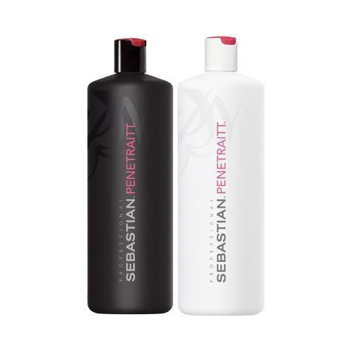 Imagem de Kit Sebastian Penetraitt Shampoo 1L + Condicionador 1L