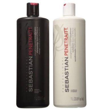 Imagem de Kit Sebastian Penetraitt Shampoo e Condicionador 1L