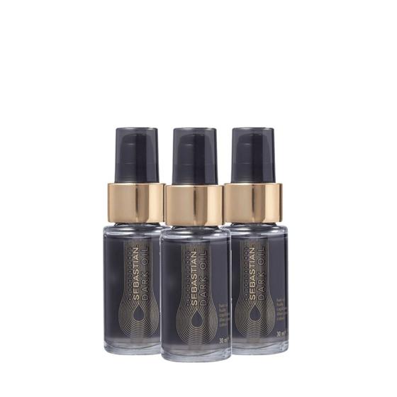 Imagem de Kit Sebastian Professional Dark Oil - Oleo Capilar 30ml (3 Unidades)