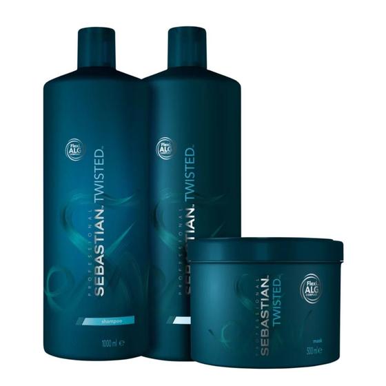 Imagem de Kit Sebastian Professional Twisted Elastic Salon Trio (3 Produtos)