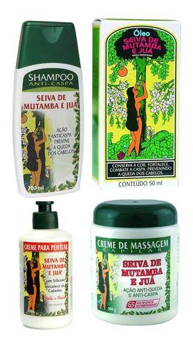 Kit Seiva De Mutamba E Juá Sh Oleo Cr Pent Cr Mass - Kit de Tratamento ...