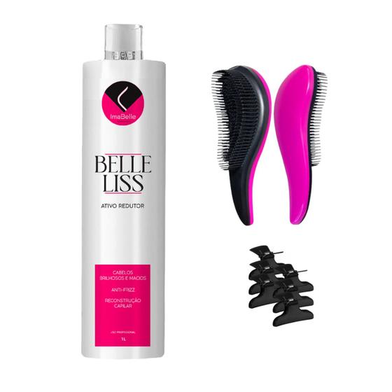 Imagem de Kit Selante para Cabelo Profissional Belle Liss Imabelle 1 L