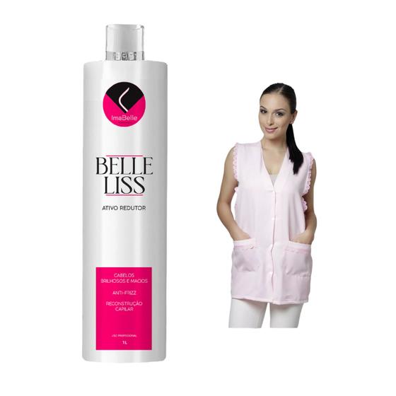 Imagem de Kit Selante para Cabelo Profissional Imabelle Belle Liss 1L