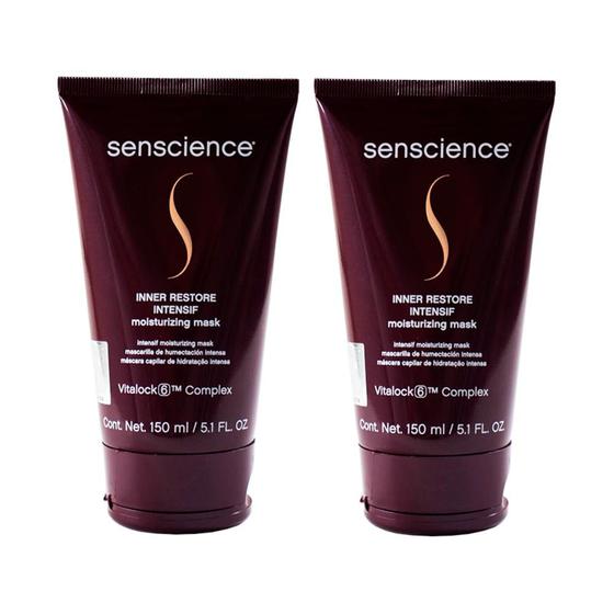 Imagem de Kit Senscience Inner Restore Intensif - Máscara de Hidratação 150 ml - 2 Unidades