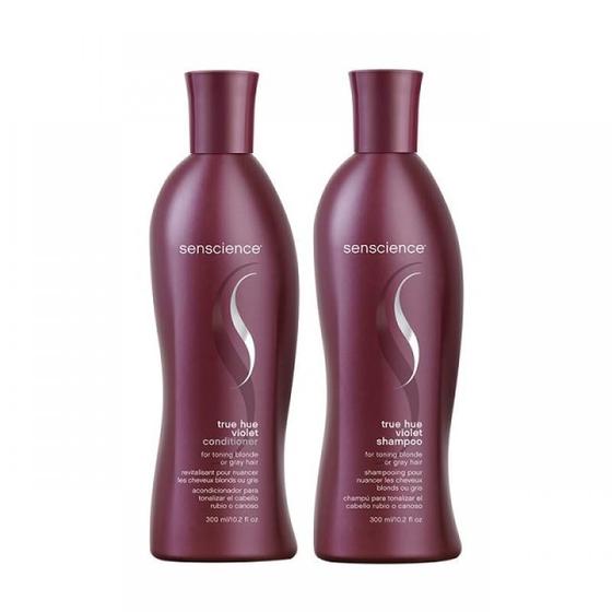 Imagem de Kit Senscience Shampoo True Hue Violet 280ml + Condicionador True Hue Violet 300ml
