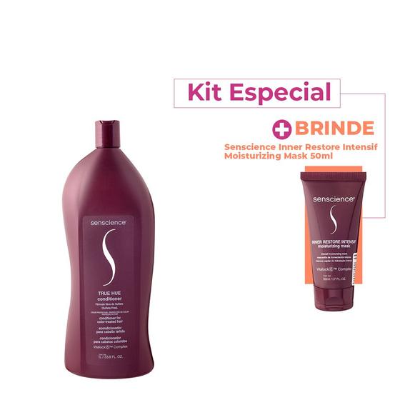 Imagem de Kit Senscience True Hue Condicionador Litro e Inner Restore Intensif (2 produtos)