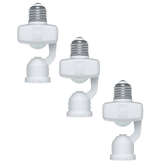 Imagem de Kit Sensor de Presença  Lâmpada E27  Lente 360º  6 Funções  QA17M