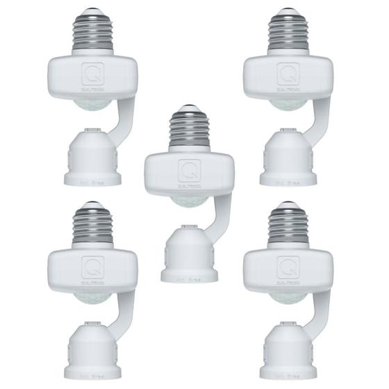 Imagem de Kit Sensor de Presença  Lâmpada E27  Lente 360º  6 Funções  QA17M
