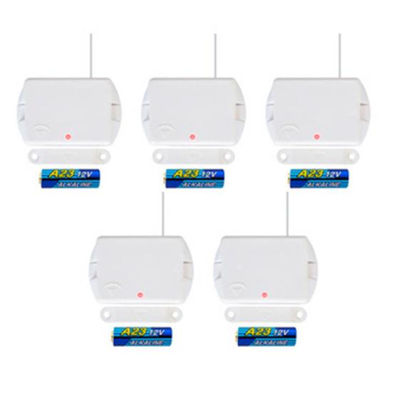 Imagem de Kit Sensor Magnético 433mhz Compatec Rsht8 Sem Fio 5 Peças