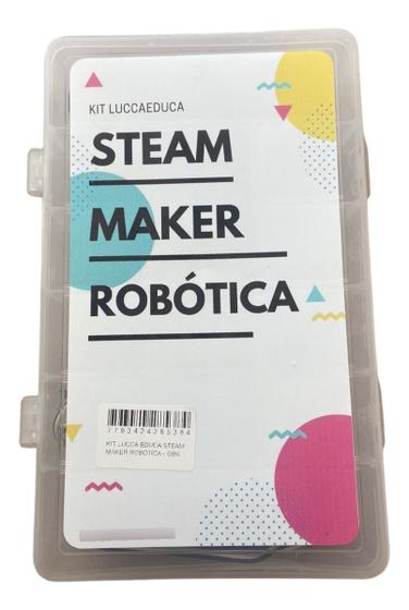 Imagem de Kit Sensores Luccaeduca Steam Maker Robótica Para Arduino