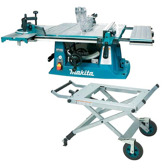 Kit Serra Circular de Bancada MLT100 e Bancada para Serra JM27000300 Makita Menor preço em Kit Serra Circular de Bancada MLT100 e Bancada para Serra JM27000300 Makita