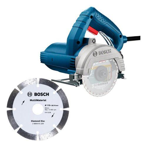 Imagem de Kit Serra Marmore Bosch Gdc 150 Com Disco Multimaterial 110v