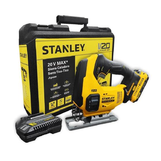 Imagem de Kit Serra Tico-Tico 20V Fat Max Bivolt Scj600D1K-Br Stanley