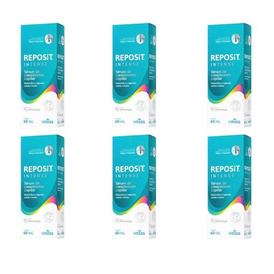 Imagem de Kit Sérum Capilar Reposit Intense Com 6 Unidades De 60mL Cada