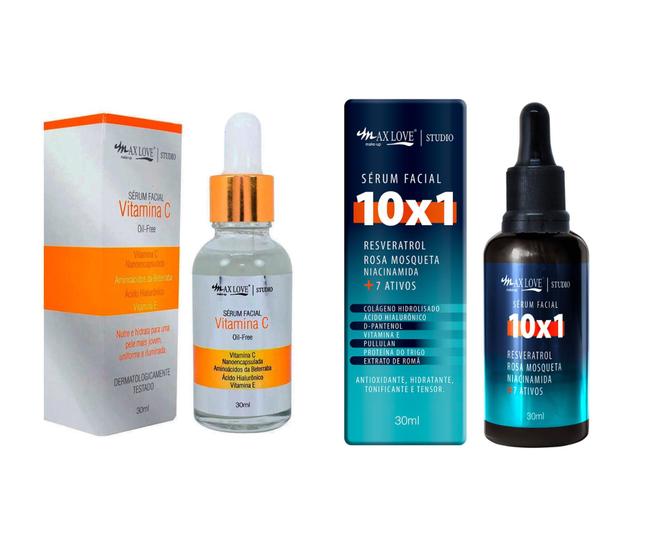 Imagem de Kit serum vitamina c e serum revesratrol+rosa mosqueta