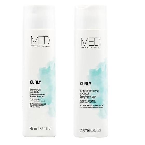 Imagem de Kit Sh + Cond Cachos Mediterrani Curly Med For You - 250Ml