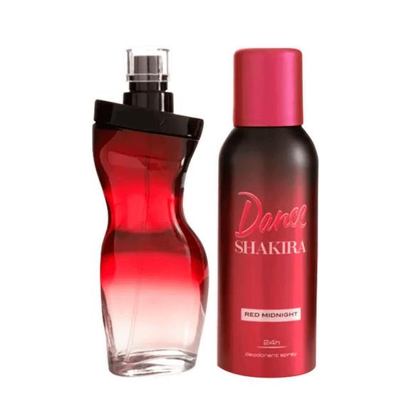 Imagem de Kit Shakira Dance Red Midnight - Eau de Toilette 80ml + Desodorante Spray 150ml