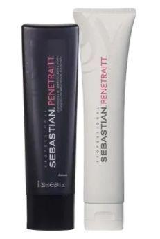 Imagem de Kit Shampoo 250ml E Masc 150ml Wella Sebastian Penetraitt