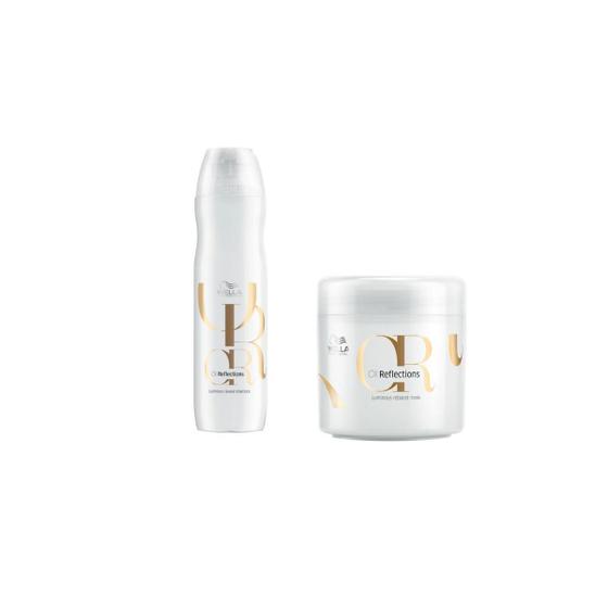 Imagem de Kit Shampoo 250Ml E Máscara 150Ml Wella Oil Reflections