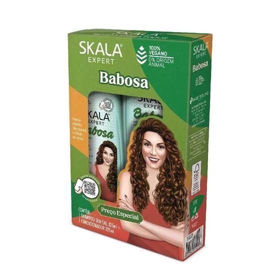 Imagem de Kit Shampoo 325ml + Condicionador 325ml Babosa - Skala