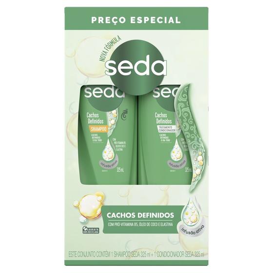 Imagem de Kit shampoo+cond seda 325ml  (a escolher)
