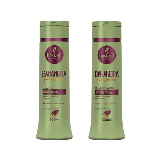 Imagem de Kit Shampoo + Condicionador 300Ml Bananeira