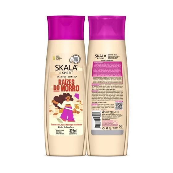 Imagem de Kit Shampoo + Condicionador 350ml Raízes do Morro - Skala