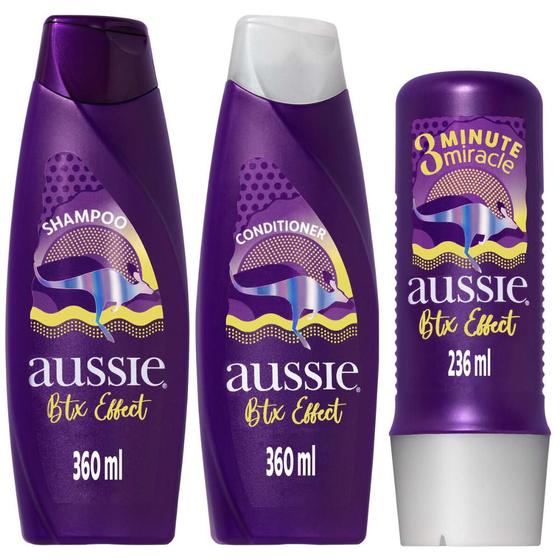 Imagem de Kit Shampoo + Condicionador Aussie Botox 3 Minute Miracle