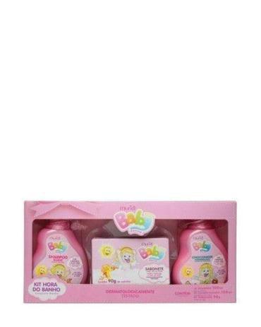 Imagem de Kit shampoo, condicionador E sabonete bebes baby muriel rosa