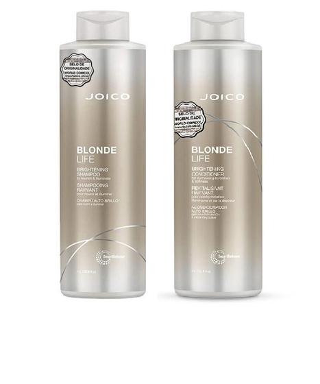 Kit Shampoo + Condicionador Joico Blonde Life Brightening 1 L Menor preço em Kit Shampoo + Condicionador Joico Blonde Life Brightening 1 L