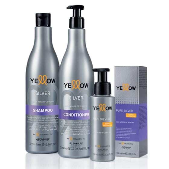 Imagem de Kit Shampoo, Condicionador & Leave-in Pure Silver - Yellow