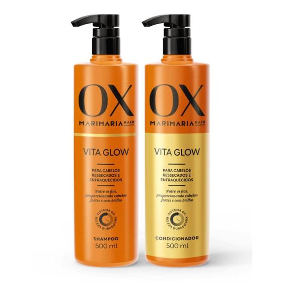 Imagem de Kit Shampoo + Condicionador Mari Maria Hair Ox Vita 500ml