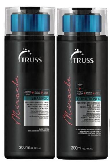 Kit Shampoo + Condicionador Miracle TRUSS 2 x 300 ml é boa?