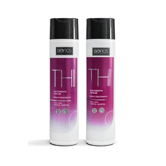 Imagem de Kit Shampoo + Condicionador Top Hair Crescimento E Força