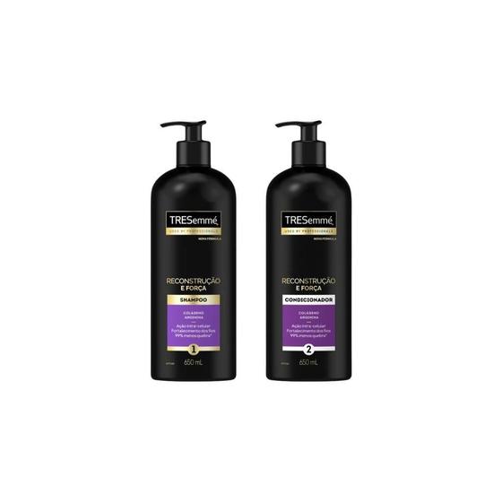 Imagem de Kit Shampoo+Condicionador Tresemme Reconstruc E Força 650Ml