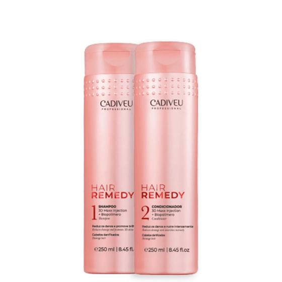 Imagem de Kit Shampoo e Cond. Hair Remedy 250ml - Cadiveu