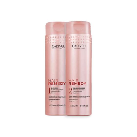 Imagem de Kit Shampoo e Cond. Hair Remedy 250ml - Cadiveu
