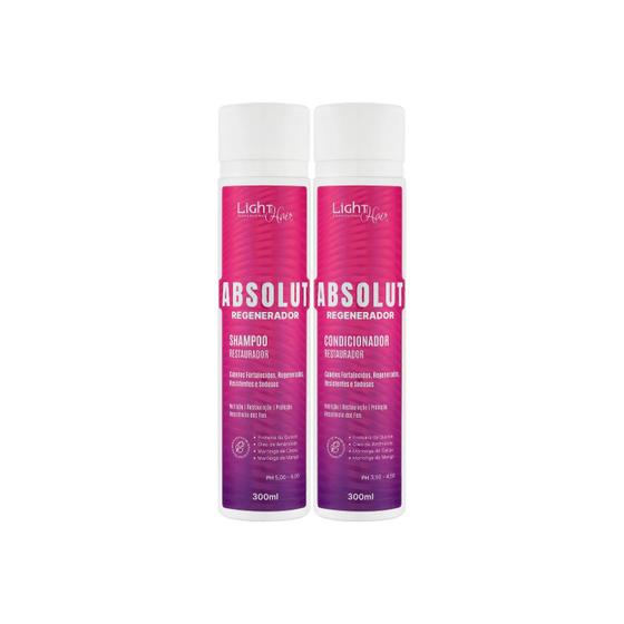 Imagem de Kit Shampoo e Condicionador Absolut Regenerador - Light Hair