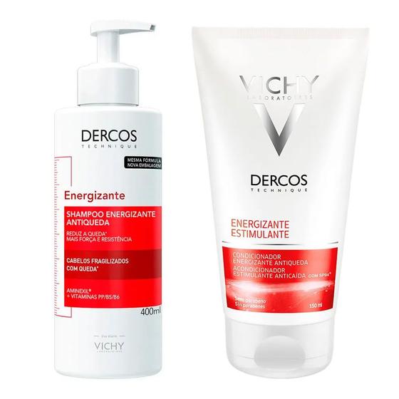 Kit Shampoo e Condicionador Antiqueda Vichy Dercos Energizante - Kit ...