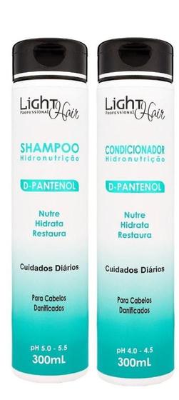 Imagem de Kit Shampoo e Condicionador D-Pantenol 300ml - Light Hair